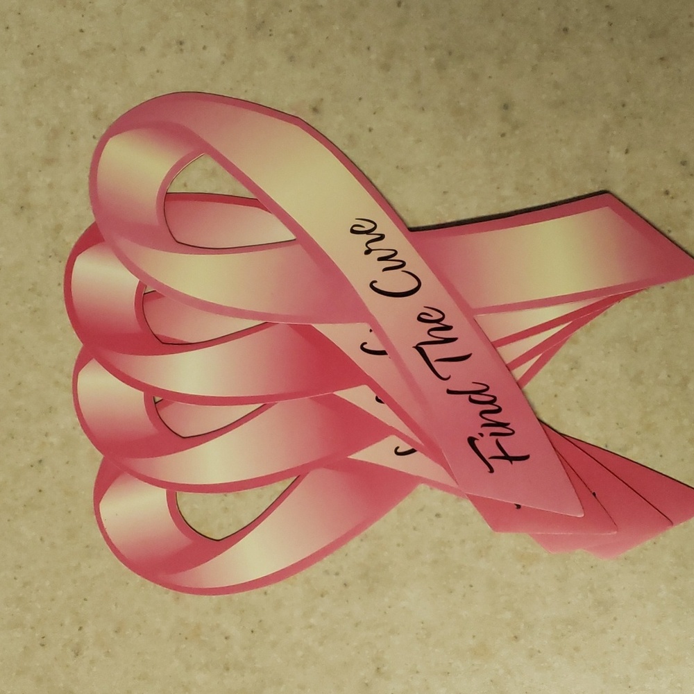 Find the Cure for Breast Cancer car decals